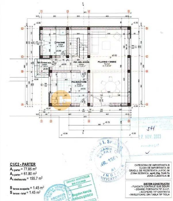 Vila 115 MP Utili 480 Teren Valea Lupului - Poză 5