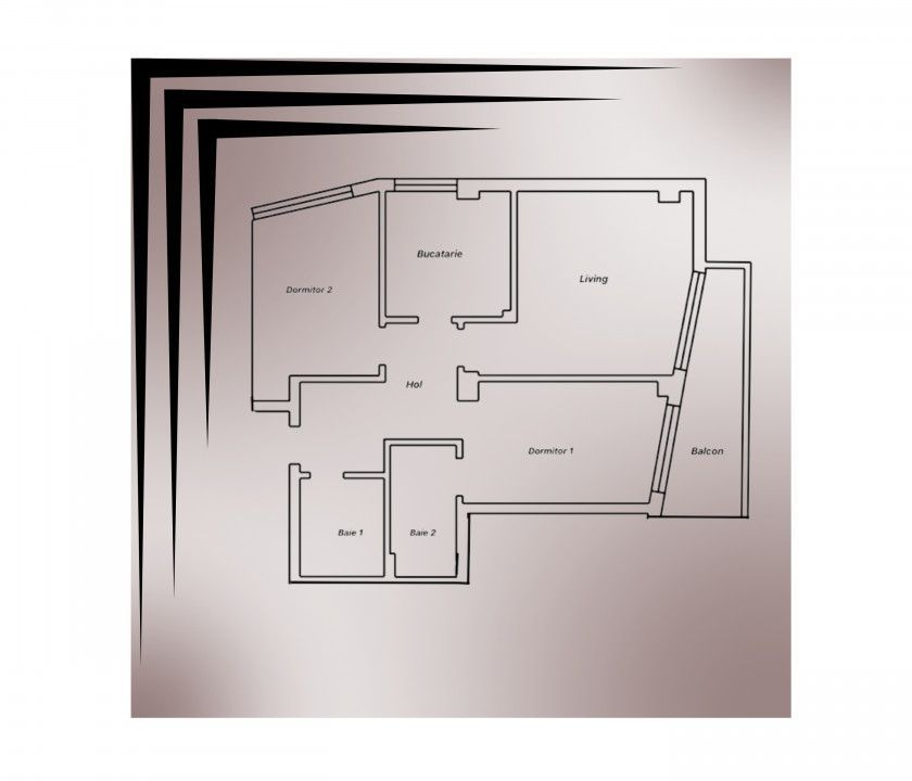 Tomis Nord - Vanzare apartament decomandat cu 3 camere, bloc nou. - Poză 10