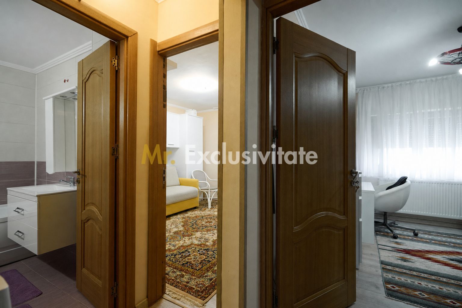 Apartament cu 3 camere, 2 băi și balcon închis | Exercițiu - Poză 17