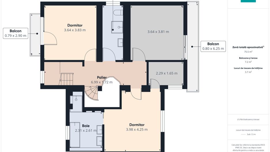 Vila moderna 5 camere Mosnita Noua - Poză 22