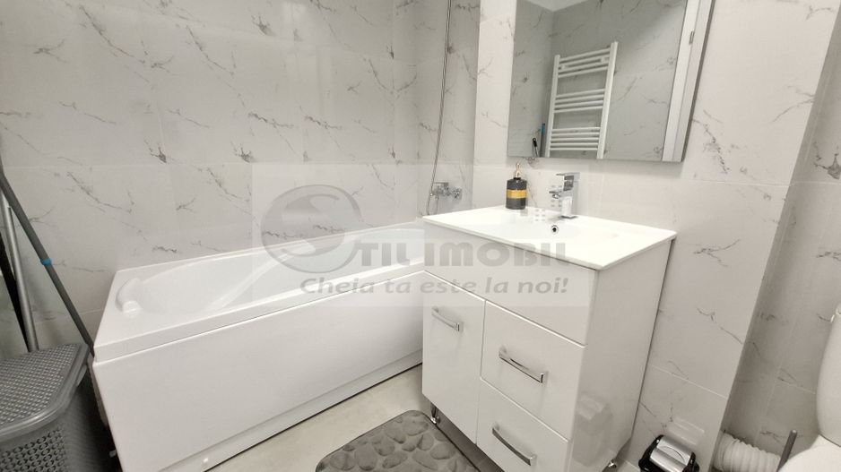 Apartament 1 camera, bloc 2024, mobilat modern, Cug Valea Adanca,liber - Poză 14