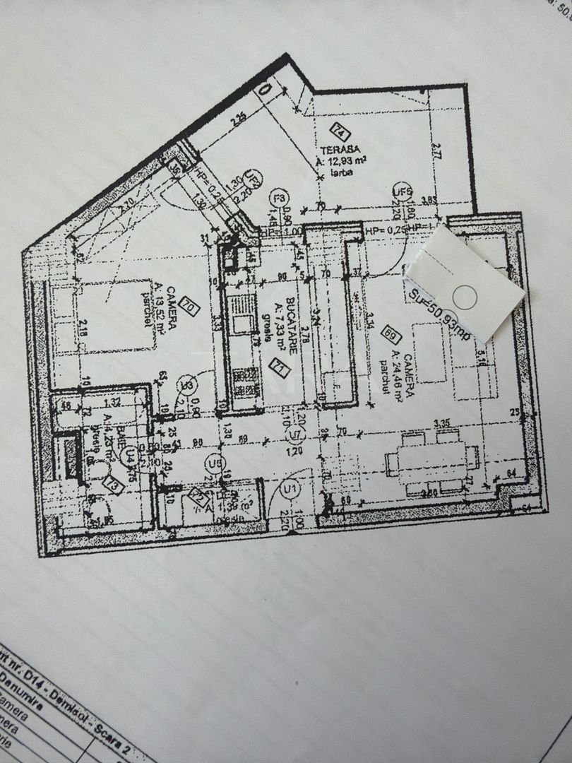 Apartament cu 2 camere, grădină, boxă și parcare, Kaufland – Mărăști. - Poză 8