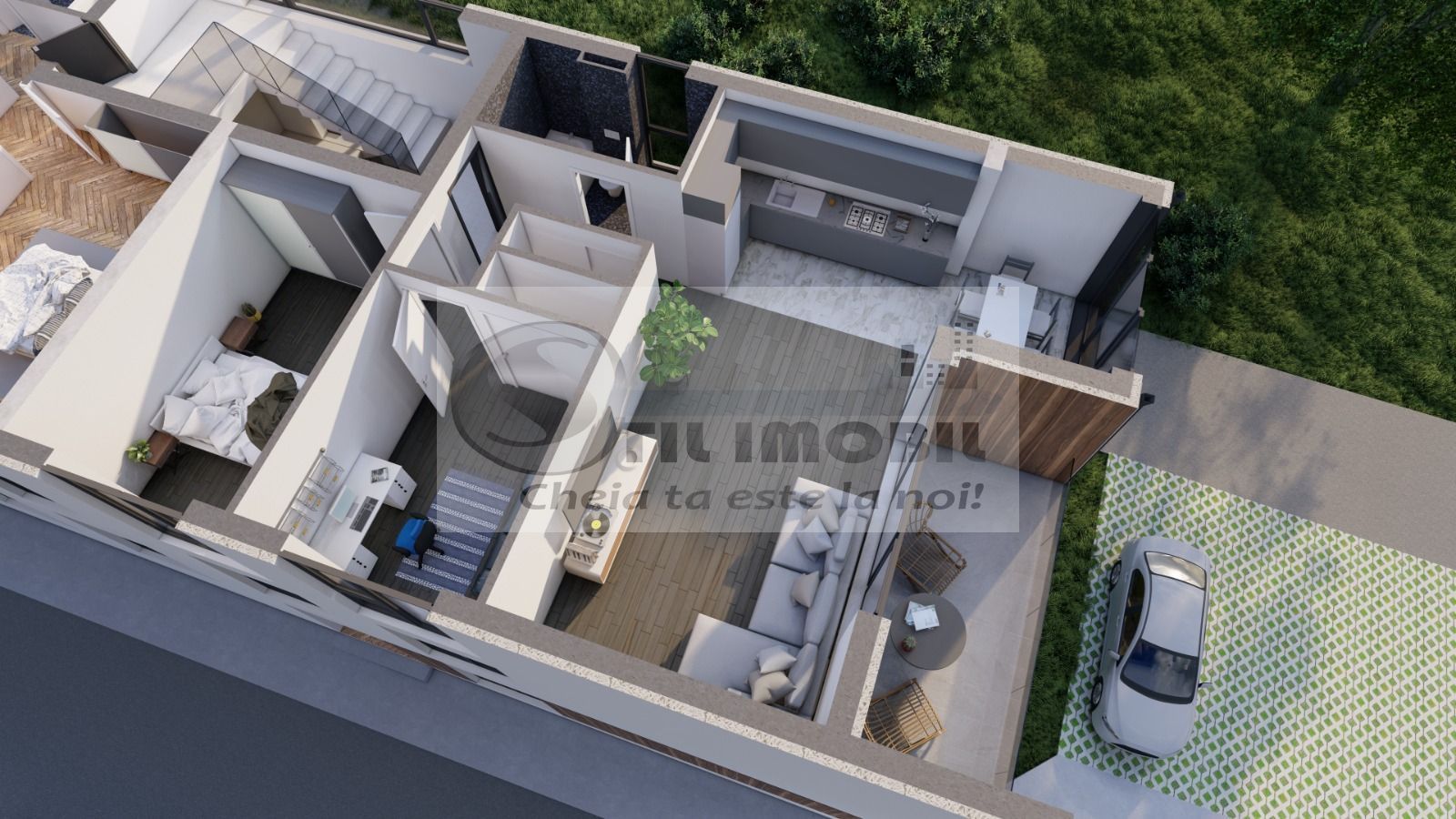 Apartament 3 camere - reper Lac Rediu - 75mp - 104.000Euro - Poză 13