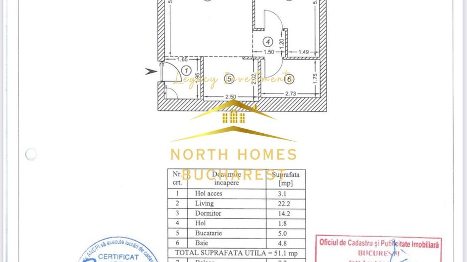 Apartament de vanzare -2 camere One Cotroceni Park-COMISION 0 - Poză 16