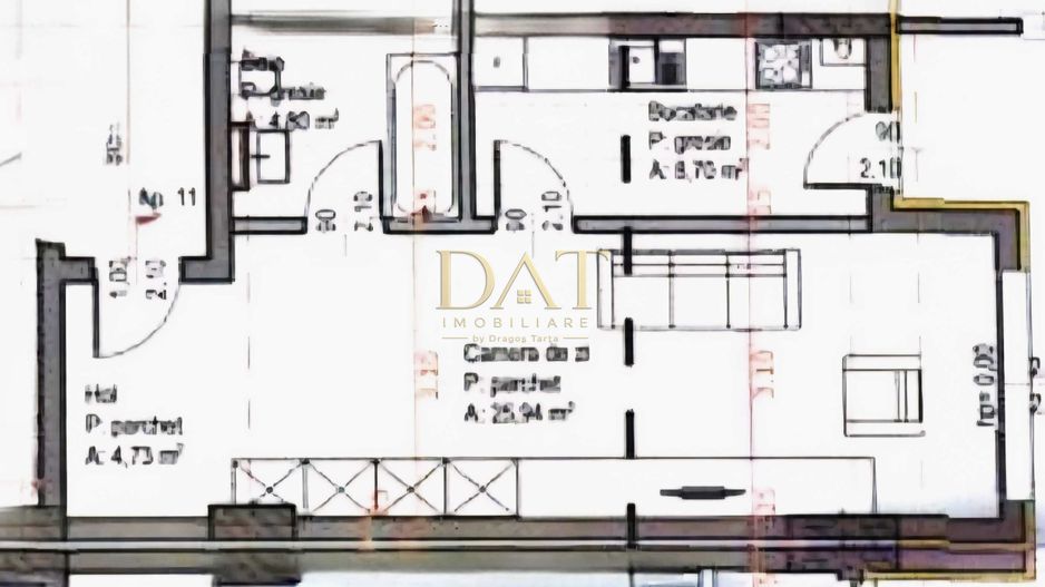 Apartament 2 camere | terasă | 42 mp | CF | Soporului - Poză 2