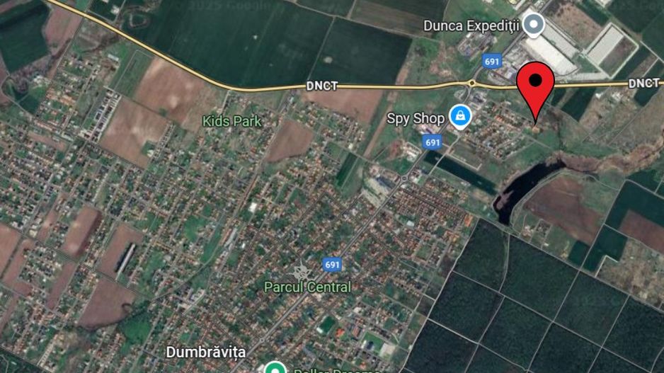 Teren 602 mp, front de 24 mp, Dumbravita zona Belvedere. Comison 0% - Poză 2