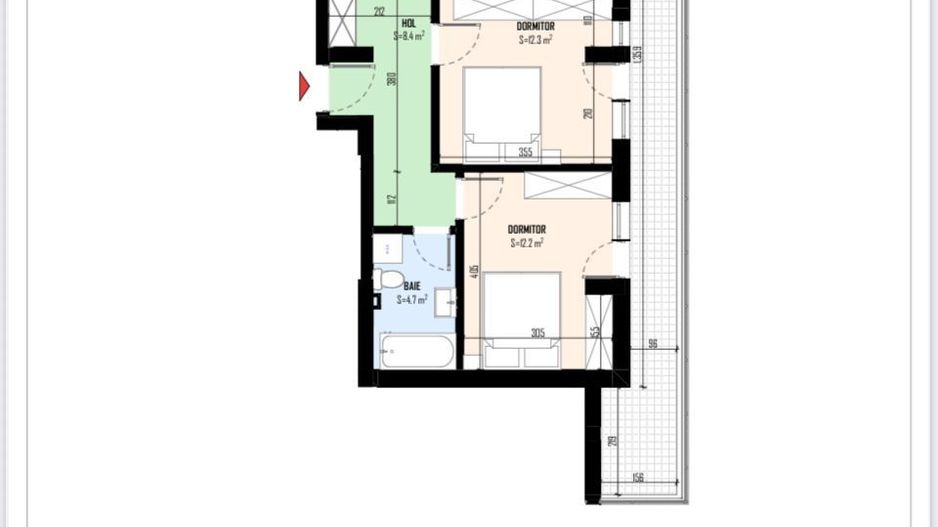 AP. 3 CAMERE SAFIRULUI, LOC PARCARE, RATE DEZVOLTATOR, COMISION 0% - Schiță 19