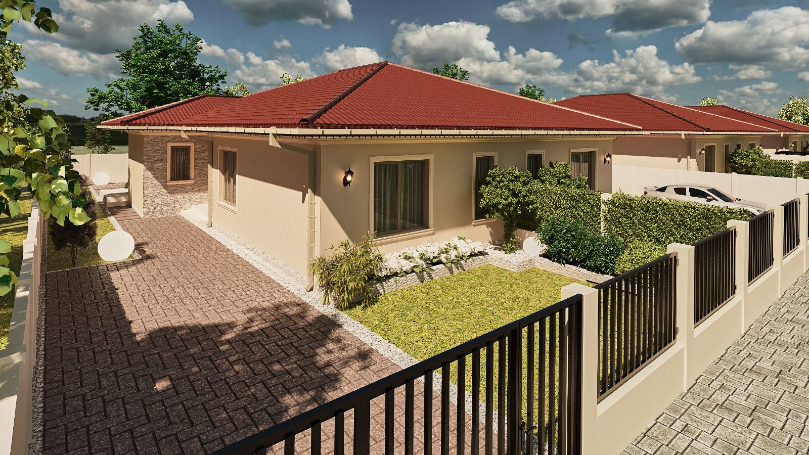 Duplex pe parter - 3 camere - zona Valery - 145.000€ - Poză 20