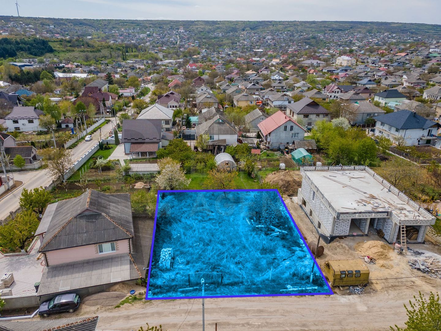 Vânzare, teren pentru construcție, str. Voluntarilor, Trușeni - Poză 2