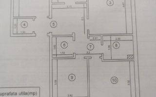 Apartament 4 camere, decomandat, etaj 3, Galata 1, Iași - Poză 1
