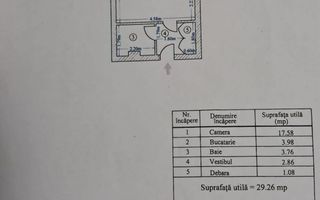 Garsoniera Metrou 1 Decembrie 1918 confort 1 - Poză 4