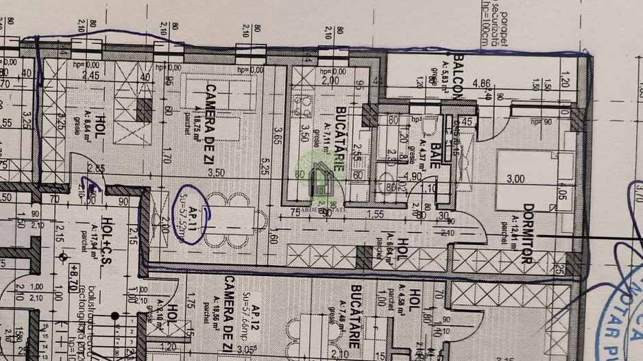 Apartament cu 2 camere pe str. Somesului Floresti, constructie noua - Poză 8