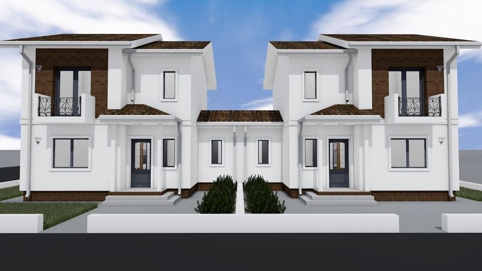 🏡 Mosnița Nouă | Duplex individual | 87 mp utili | Teren 320 mp | TVA inclus - Poză 1