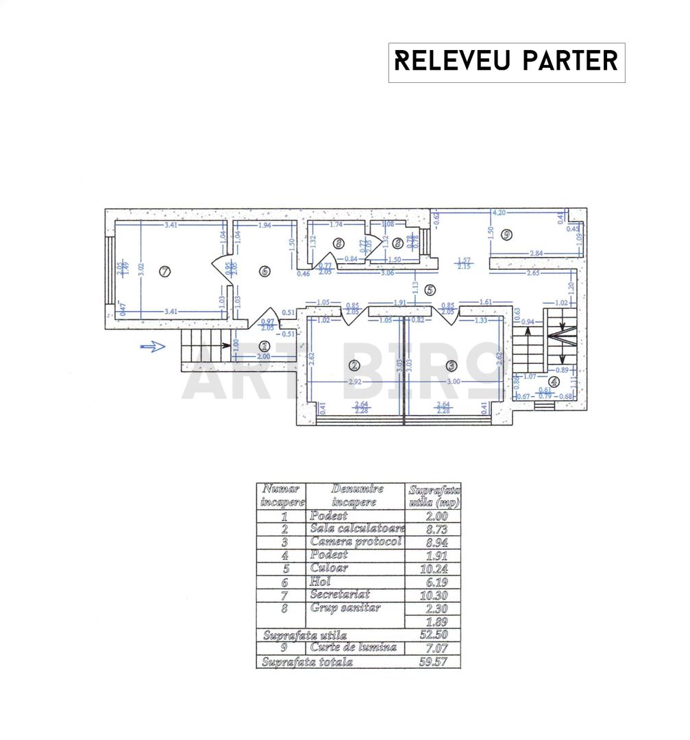 Zero comision, 179-452mp vila Banu Manta - Titulescu, parcare, 12' [M] - Schiță 14