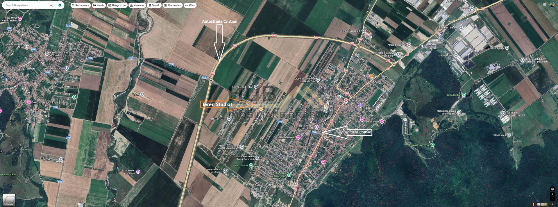De vanzare Teren cu PUZ aprobat - Zona Comerciala | Toate Utilitatile si Asfalt - Poză 4