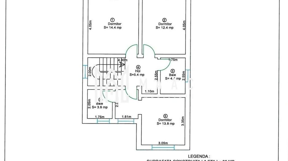 Casă rezidențială I 5 camere I 120 mpu I Teren I Șura Mică - Poză 7