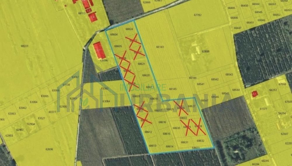 Teren de vânzare în Sorogari, Comuna Aroneanu – 750 și 910 mp, extravilan - Poză 1