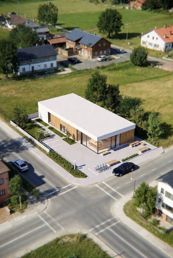 Teren de Construcție cu Încăpere Comercială de 250m2 în s.Stolniceni r-nul Hîncești - Poză 2