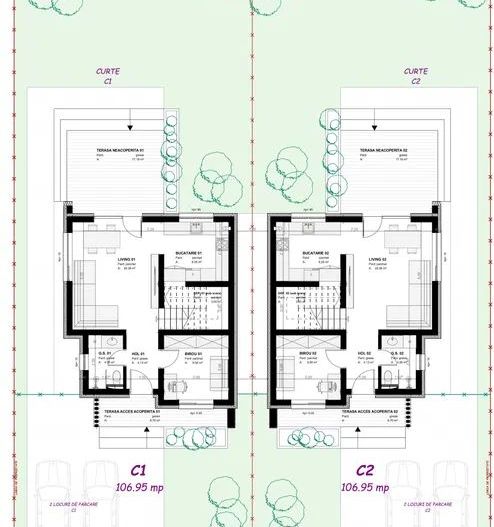 Casa la rosu Sacalaz, comision 0% - Poză 6