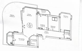 Vânzare, penthouse, 4 camere, strada Alba Iulia, Buiucani. - Schiță 32