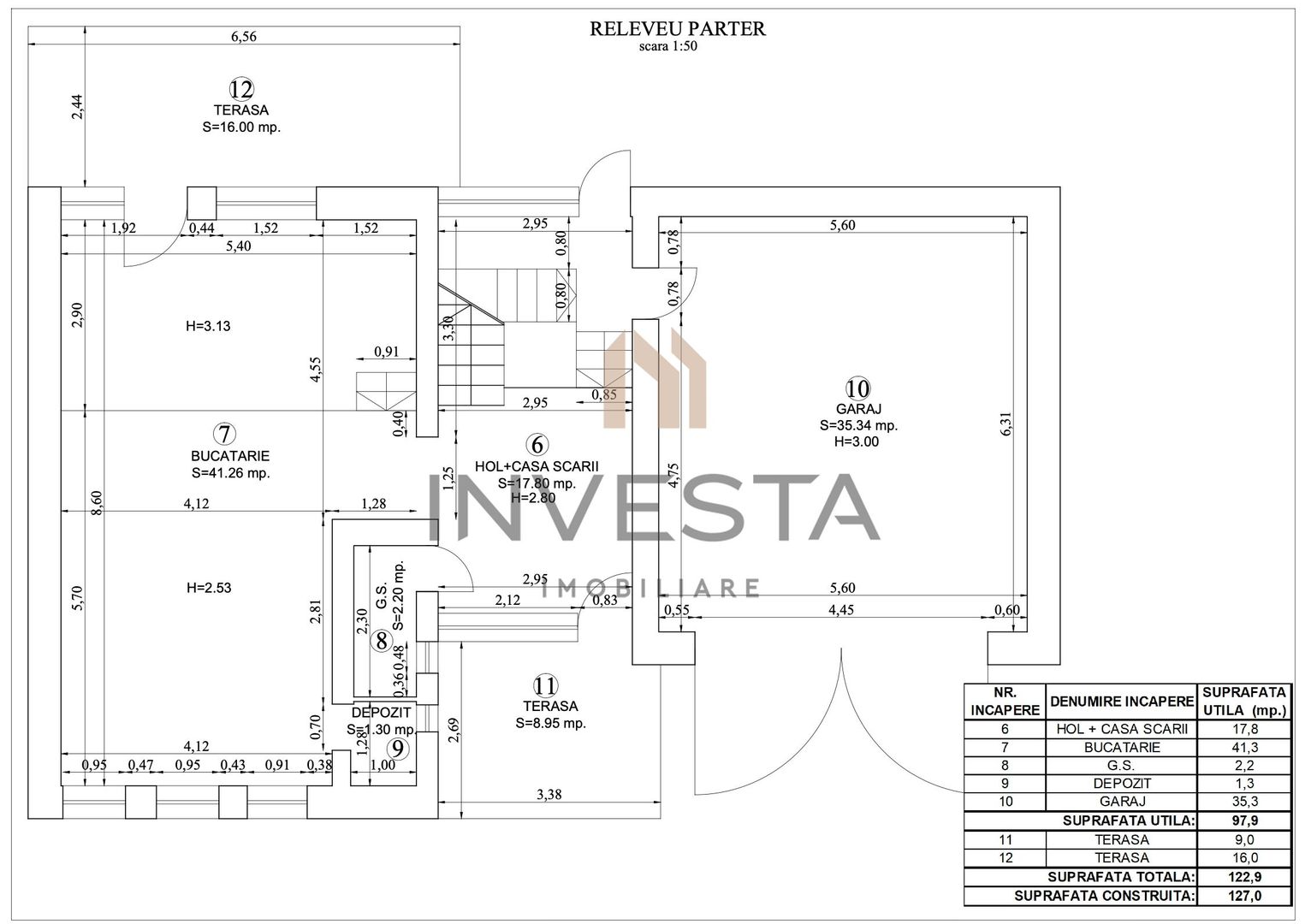 Casa individuala cu teren de 1150mp | 258mp utili | 6 camere | Europa - Schiță 18