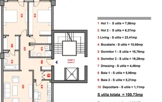 Apartament 3 camere//LUX//BLOC EXCLUSIVIST NOU//Herastrau//Cartierul Francez - Poză 35