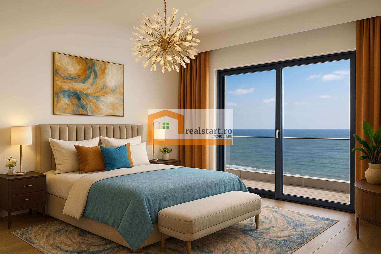 Vedere directa la Mare, Prima linie, Penthouse tip Duplex, bloc Boutique - Poză 20