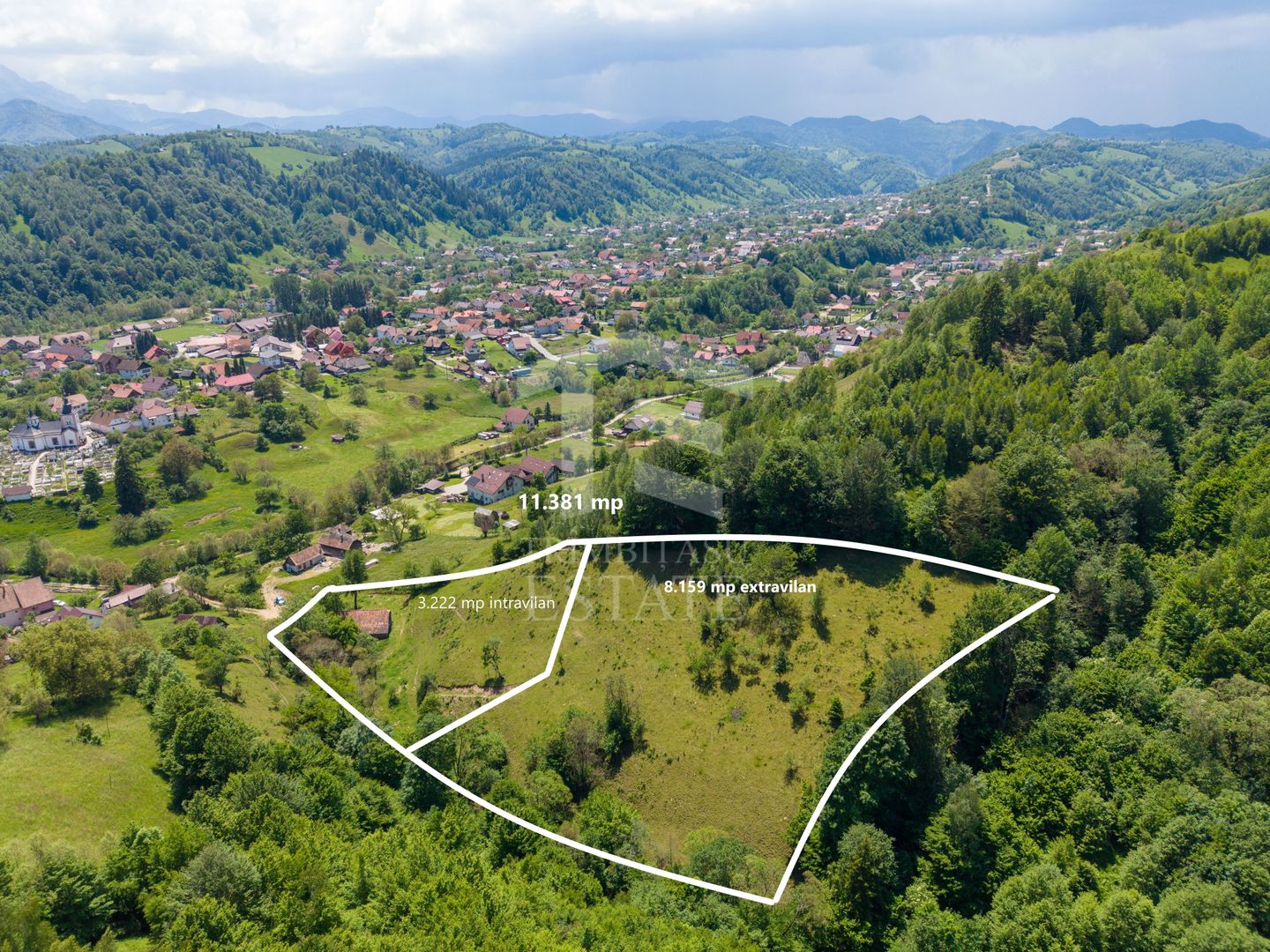 Moieciu de Jos |Teren 11.381 mp | Panoramă, potențial turistic - Poză 3