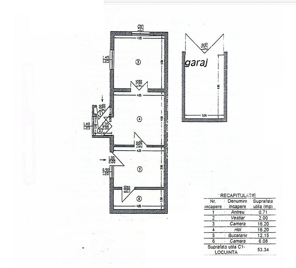 Casă de vanzare teren 245 mp | Parcare | Garaj | Rahova Alexandriei - Poză 5