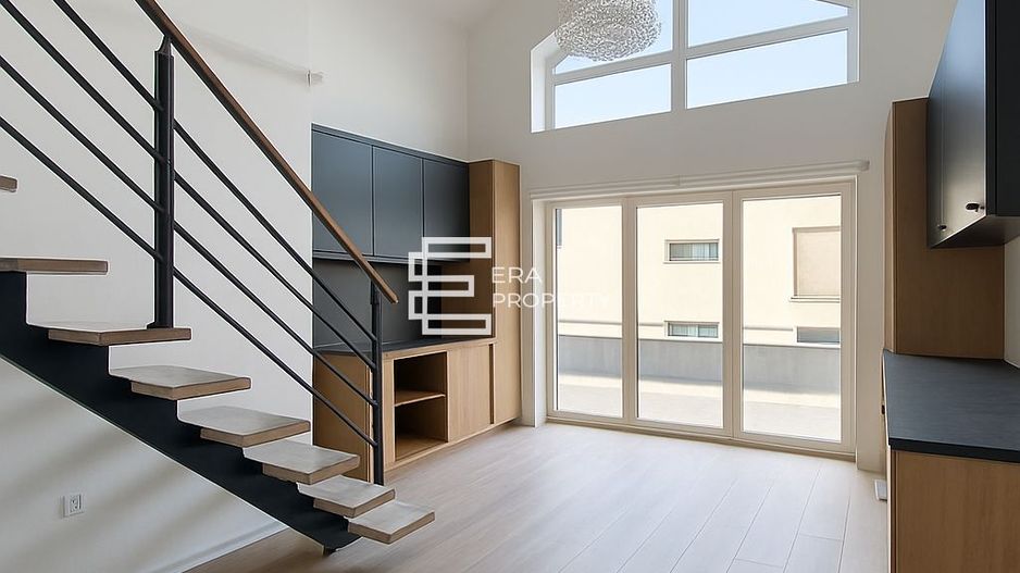 Apartament tip penthouse  partial mobilat , Intabulat,zona Cristian - Poză 2
