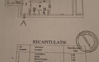 Metrou 1 Decembrie 2 Camere Decomandat 64mp Confort 1 - Schiță 6