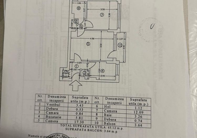 De vanzare apartament 2 camere - ultracentral Piata Unirii - Poză 7