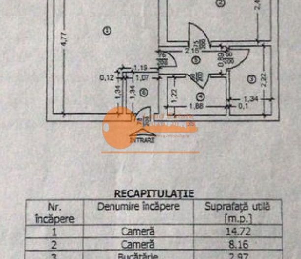2 camere la 400m de metrou Glorjului - Poză 7