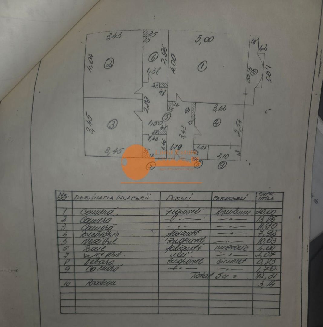 3 camere - 13 septembrie - 1987 - Schiță 9