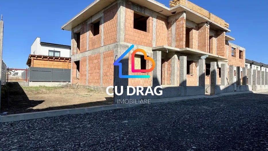 Ocazie! Duplex construcție nouă în Șelimbăr – 120 mp utili, placă de beton peste etaj, curte liberă  170 mp izolat si tencuit interior si exterior - Poză 6