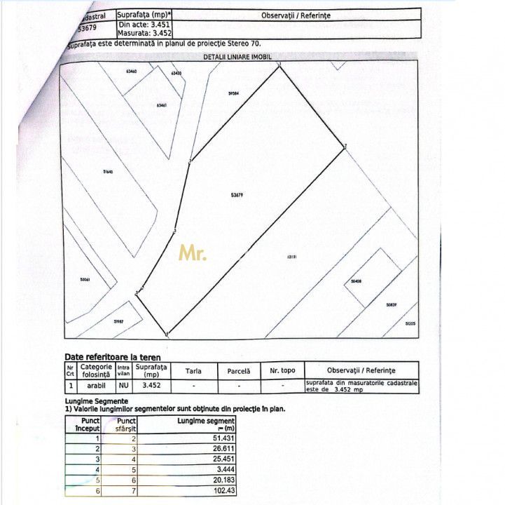 Teren pentru constructie casa cu utilitati – Ciolpani, zona Izvorani - Schiță 6