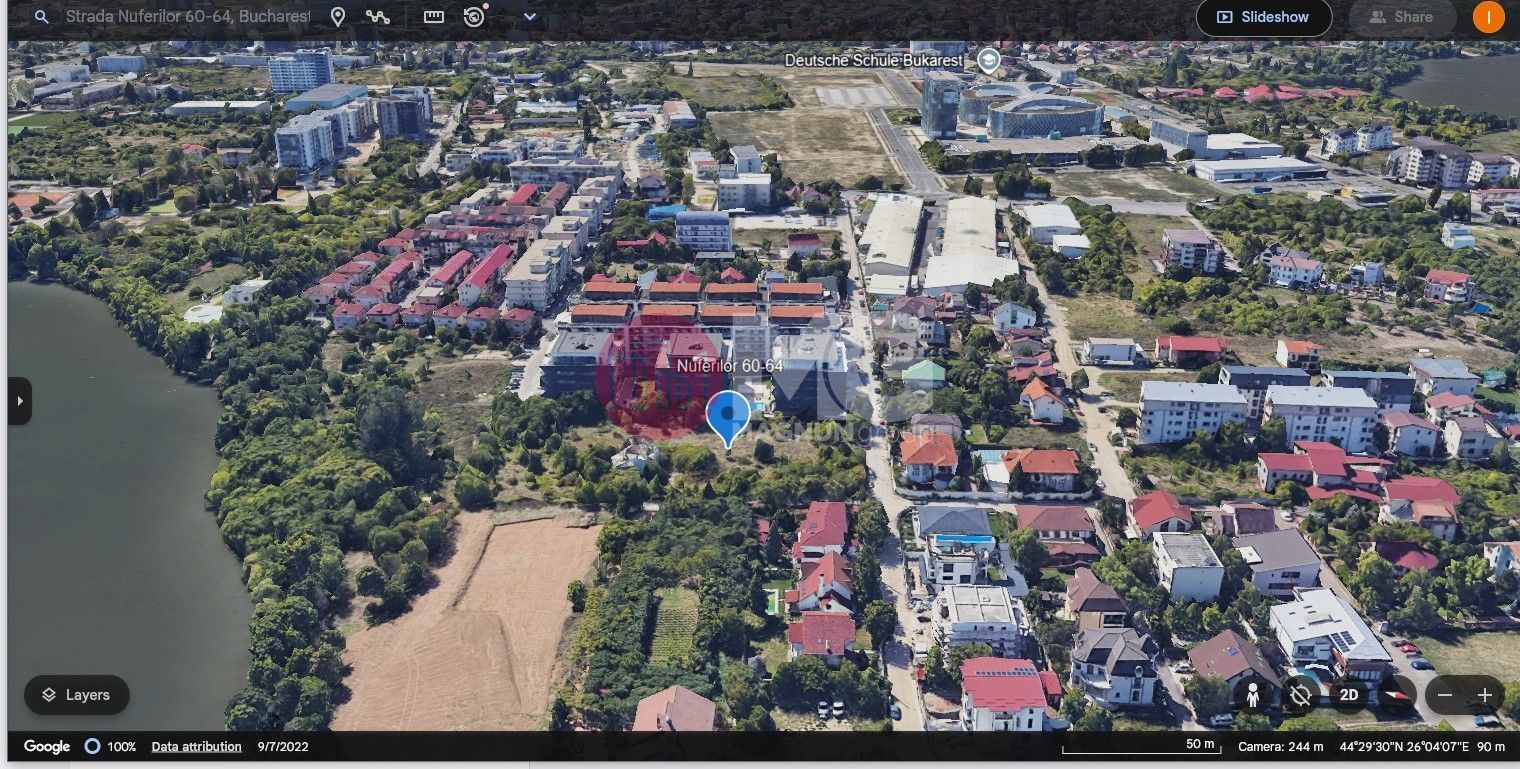 Lot teren 1000mp Strada Nuferilor - Petrom City - Poză 5