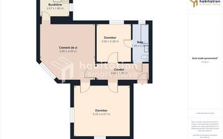 Apartament 3 camere, et 1, renovat aristocrat, in zona  Piața Sinaia - Poză 21