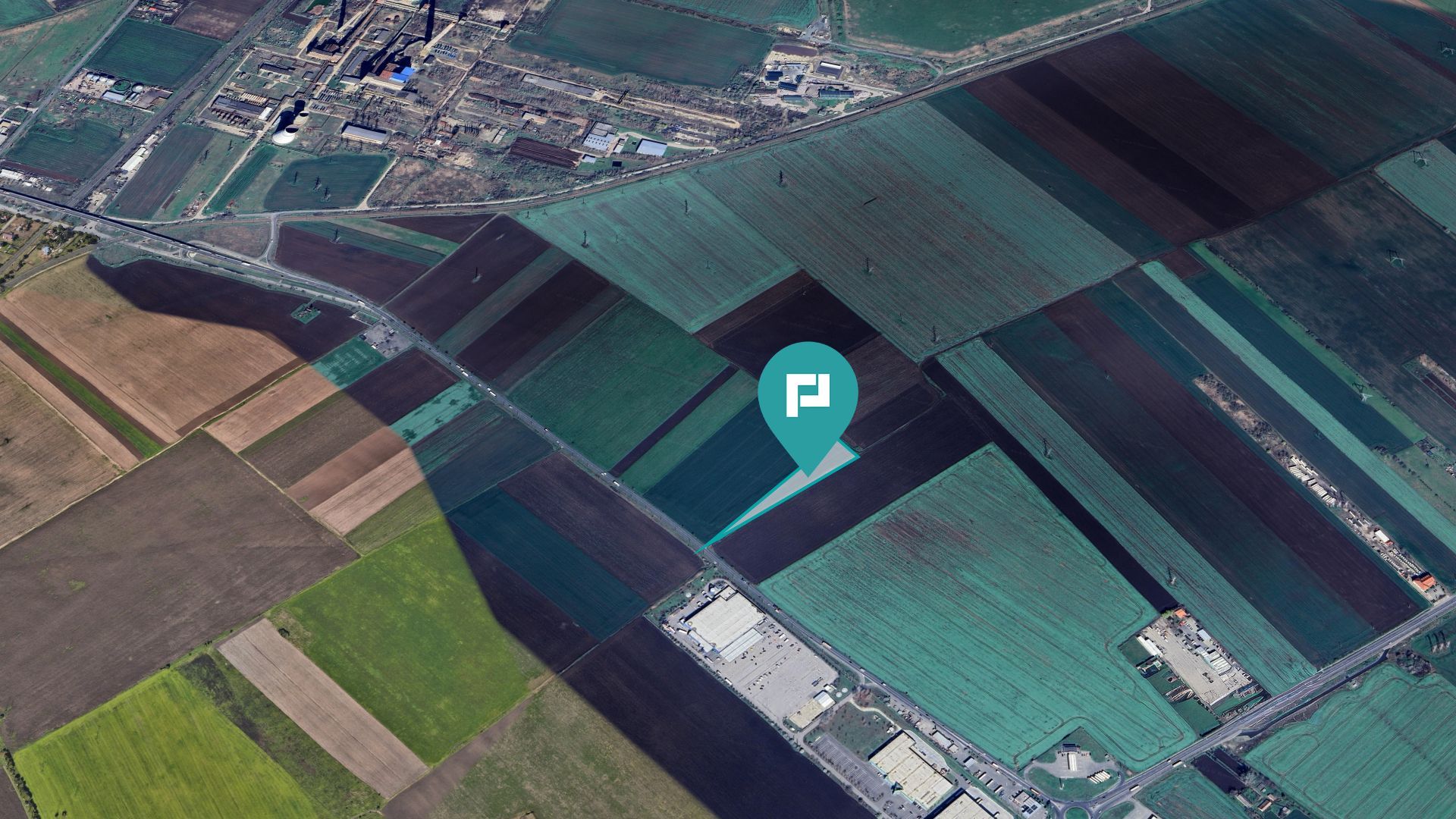 Teren 3500 mp extravilan agricol pe centura Arad - Poză 3