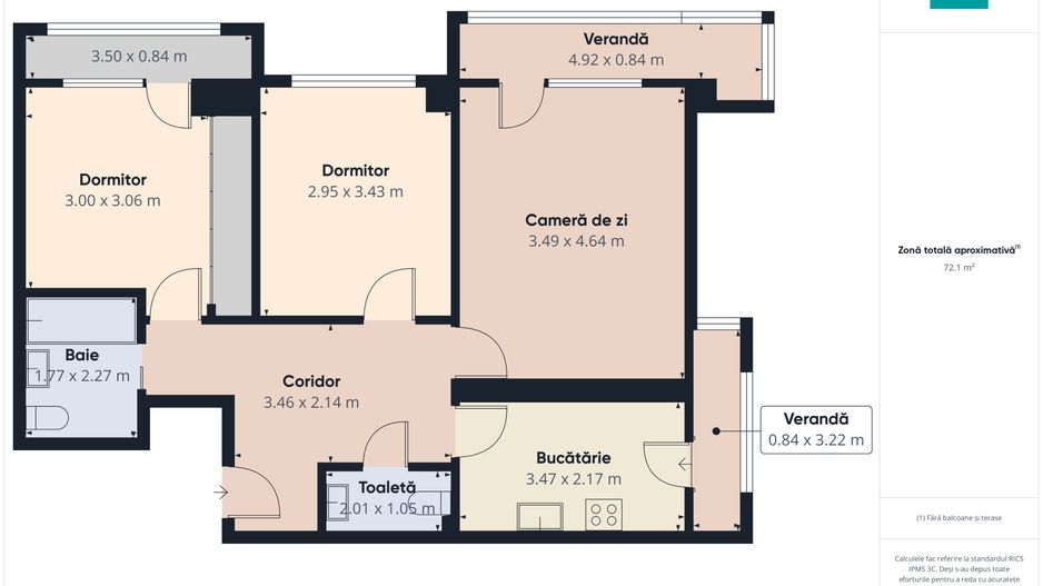 Apartament 3 camere | Sălaj – Confort Urban - Poză 6