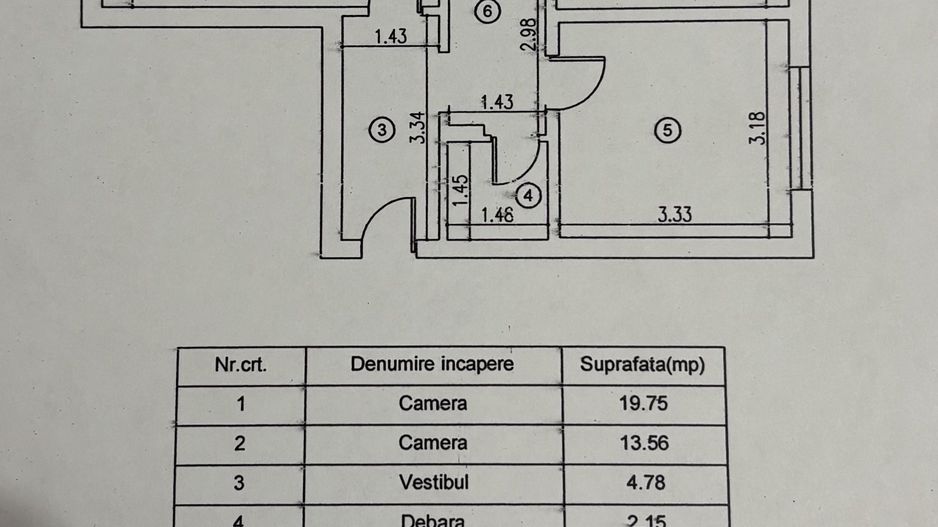 2 camere decomandat si renovat zona VITAN - Poză 13