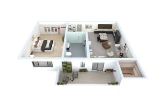 Apartament 2 camere LA CHEIE in Sibiu - Lacul lui Binder - Schiță 10