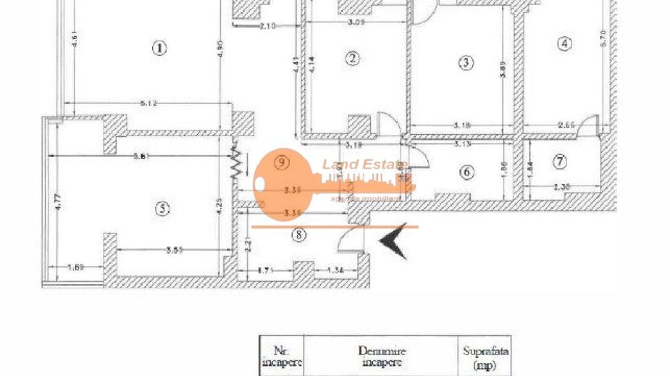 4 camere Panduri-Cotroceni (Loc parcare-Boxa) - Poză 7