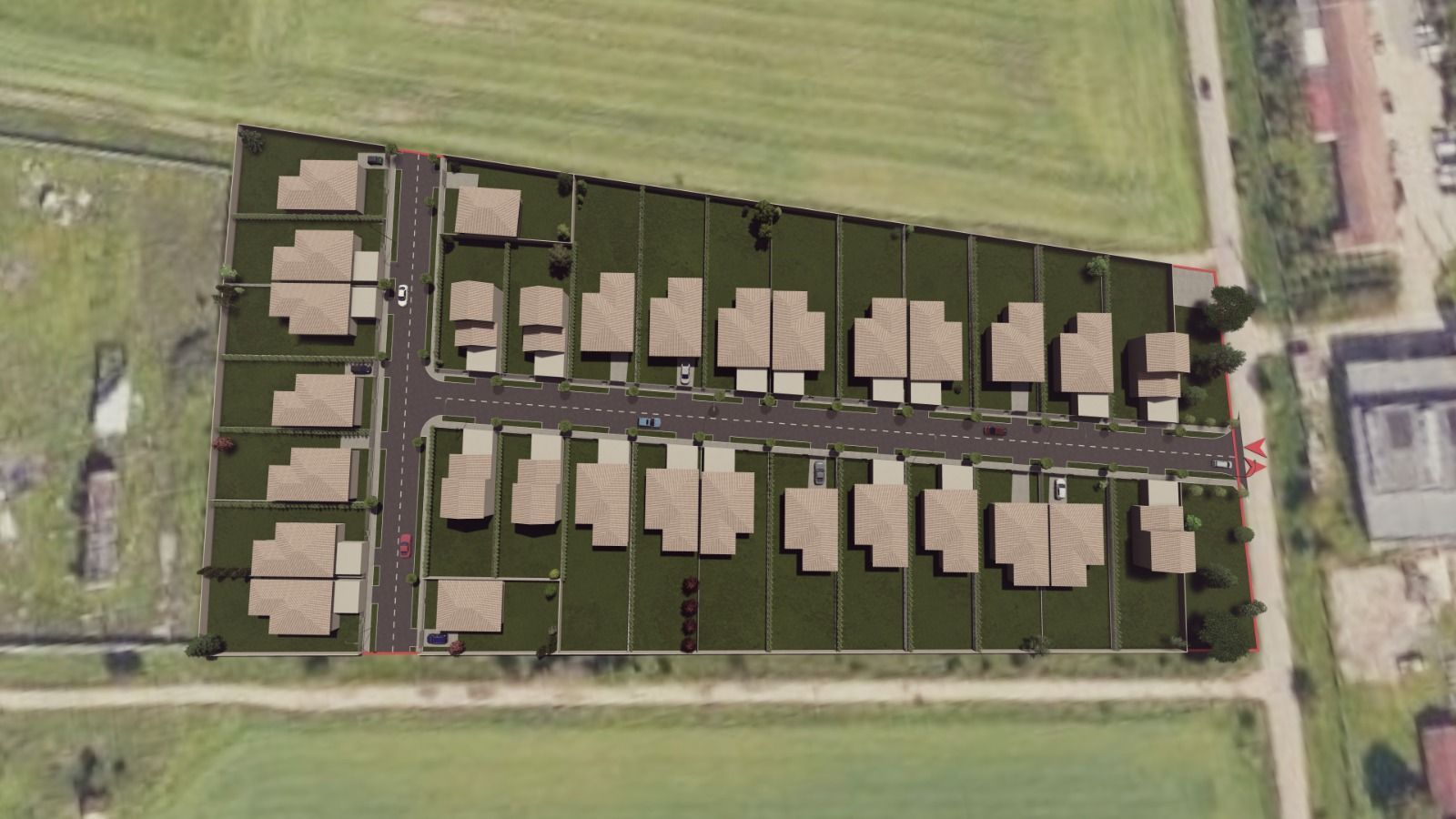 Teren de case în Sânnicolau Mic la 25 eur/mp - Poză 5