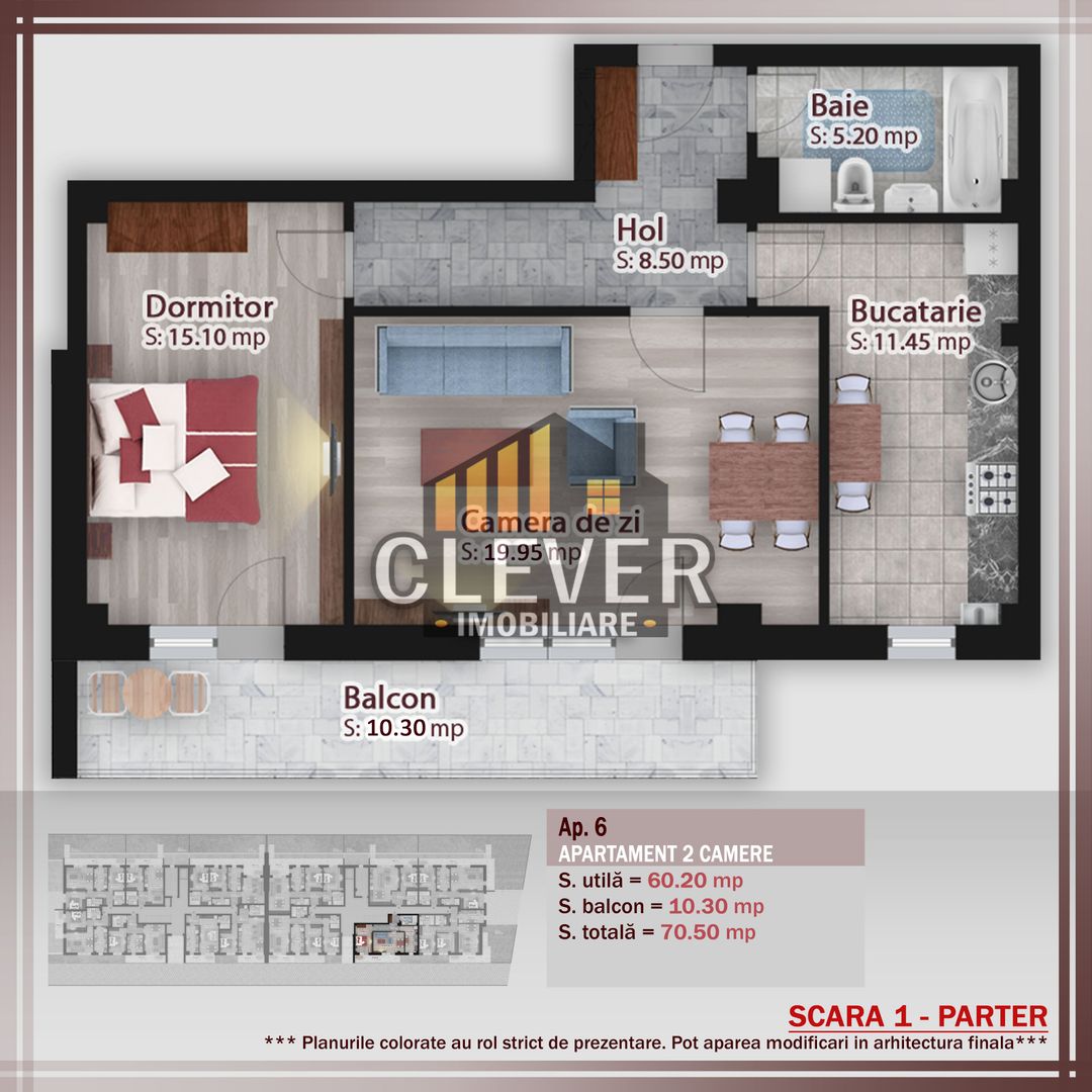 Titan-Pallady Apartament 2 camere decomandate 500m STB - Poză 2