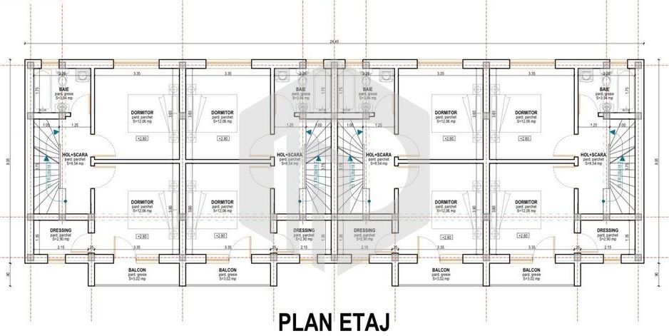 Casa Arhitectilor-3 Camere 76mpu | Intabulat | Gradina  | Dezvoltator - Poză 4