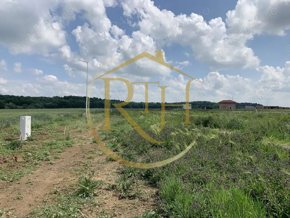 🌿 Teren de vânzare în Ghiroda cu toate utilitatile trase – Zona Bistra - Poză 2