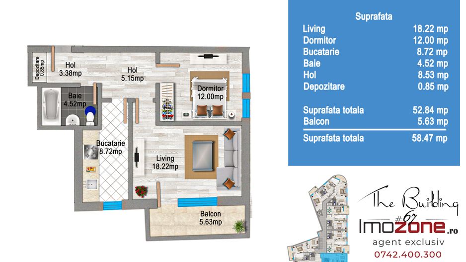 GORJULUI - 10 MIN METROU, 2 CAMERE, DECOMANDAT, BLOC  NOU, COMISION 0% - Poză 1