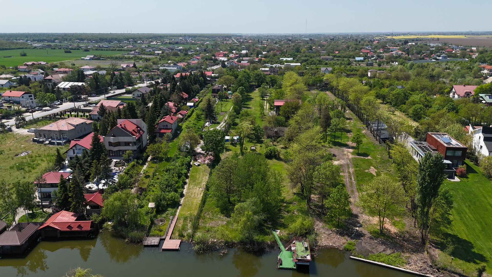Proprietate unica, vila si 8000 mp pe malul lacului Snagov - Poză 41