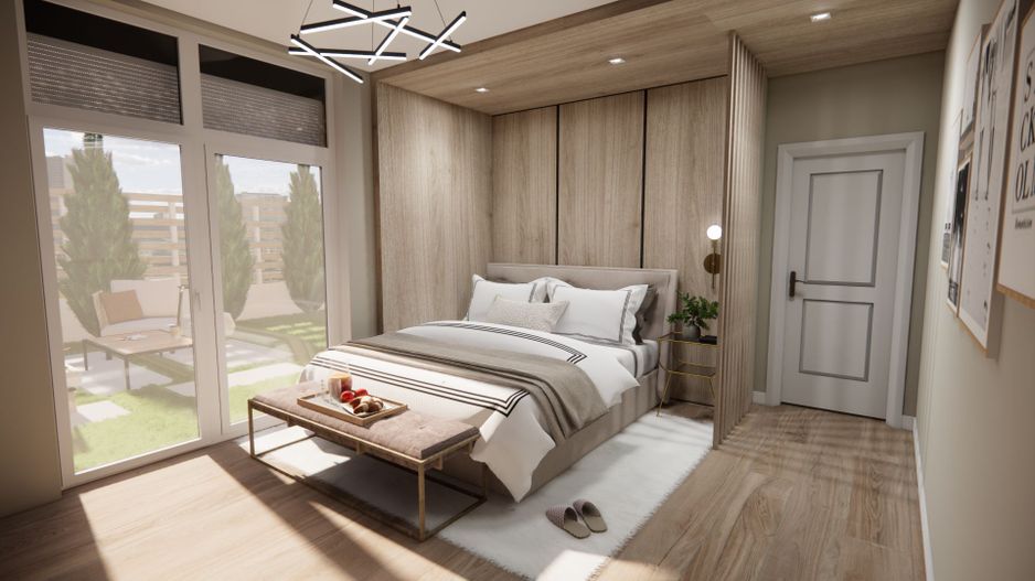 SINGURUL APARTAMENT CU GRADINA DIN NOUL BLOC R39, ARED RED 9 - Poză 6